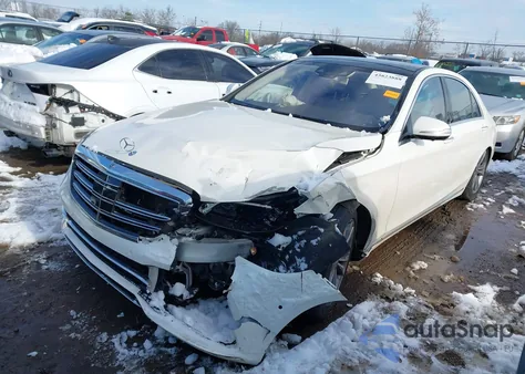 2020 Mercedes-Benz S 450 4Matic z USA, uszkodzony, nr VIN WDDUG6EB8LA514127